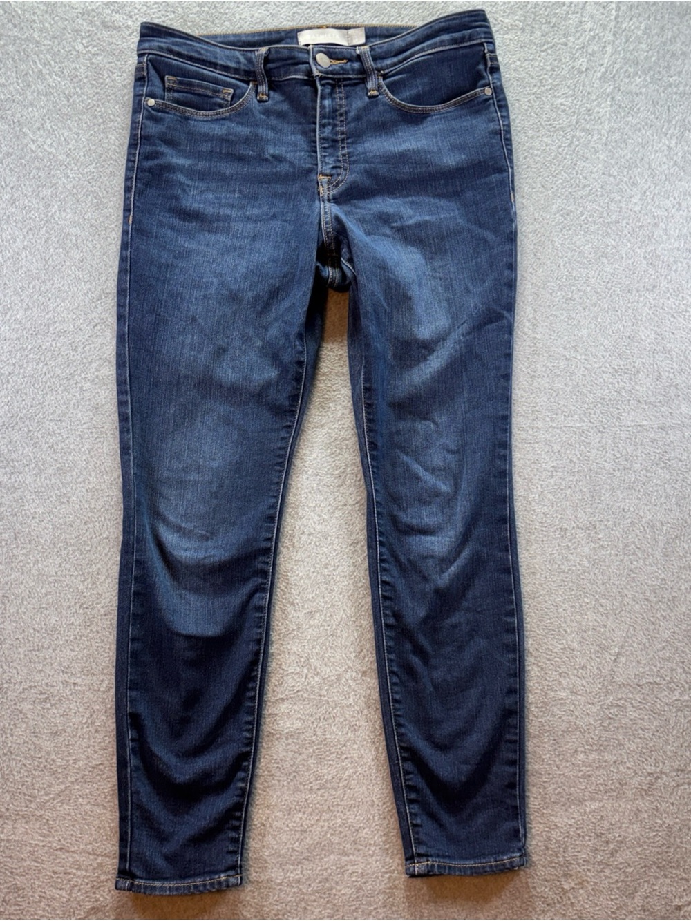 Athleta Skulptek Skinny Jeans Dark Wash Size 8P GUC Women's